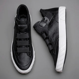 Ganti Ultra Sneakers | Stylish Leather Modern High-Top Men's Shoes