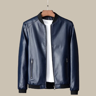 Ganti Leather Bomber Jacket | Premium PU Leather Jacket for Men