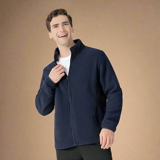 Ganti Fleece Jacket | Men's Casual Extra Warm Fleece Jacket with Zip