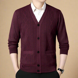 Ganti Cardigan | Men's Casual Chic Knitted Cardigan with Buttons