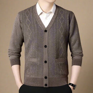 Ganti Cardigan | Men's Casual Chic Knitted Cardigan with Buttons